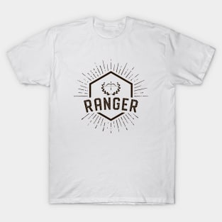 Ranger Player Class - Rangers Dungeons Crawler and Dragons Slayer Tabletop RPG Addict T-Shirt